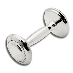 Silver Rattle S00 - New - For Baby