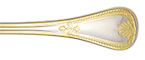 Couzon Consul Gold Accent Stainless Flatware