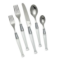 A photo of Lido Clear 5pc Place Setting