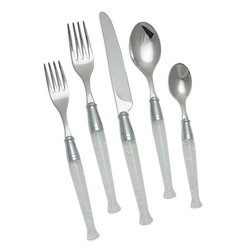 A photo of Lido White 5pc Place Setting