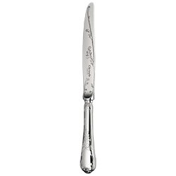 Marly Silverplate Dinner Knife, Engraved Blade