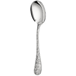 Jardin D'Eden Silverplate Cream Soup Spoon