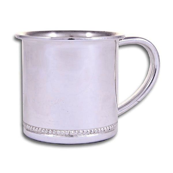 Cunill Classic Plain Silver Plated Baby Cup