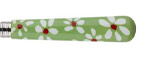 Sabre Daisy Garden Green Stainless Flatware