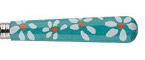 Sabre Daisy Turquoise Stainless Flatware