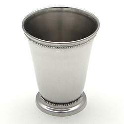 A photo of Elegance Silver Beaded Mint Julep Cup