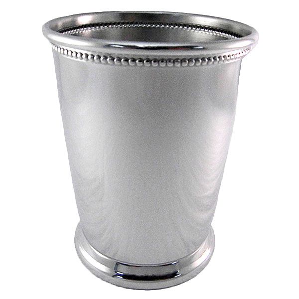 Beeded Pewter Mint Julep Cups 10 Ounce Custom Engraving