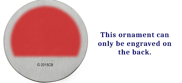 Image of engravable area on piece