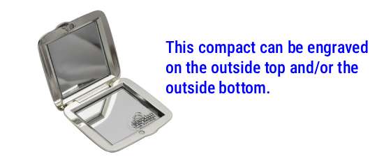 Image of engravable area on piece