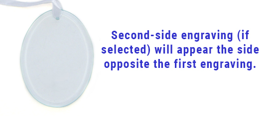 Image of engravable area on piece