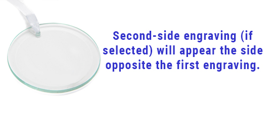 Image of engravable area on piece