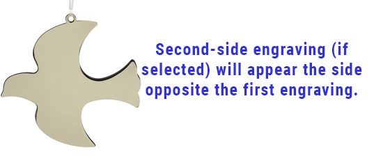 Image of engravable area on piece