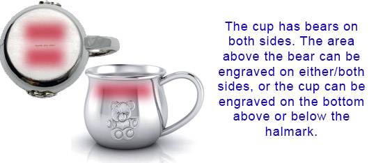 Image of engravable area on piece