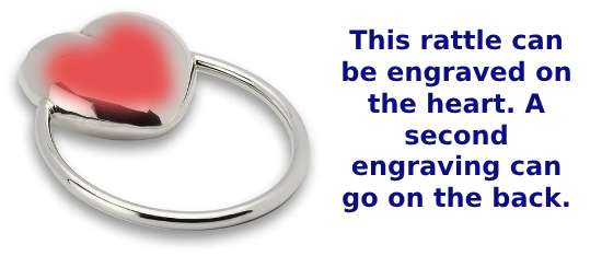 Image of engravable area on piece