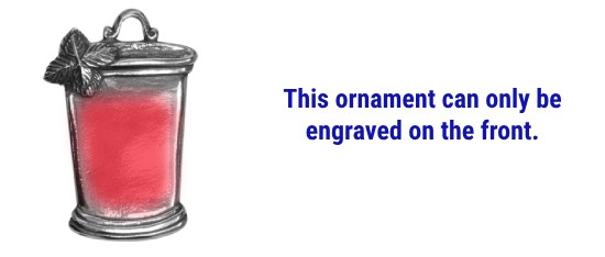 Image of engravable area on piece