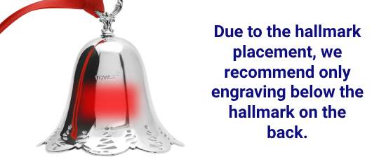 Image of engravable area on piece