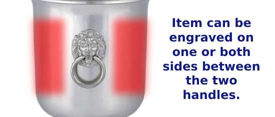 Image of engravable area on piece