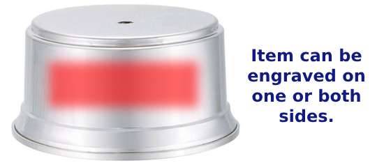 Image of engravable area on piece