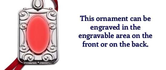 Image of engravable area on piece