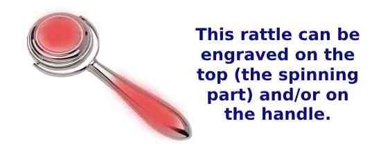 Image of engravable area on piece