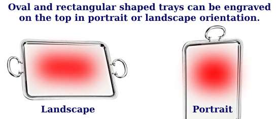 Image of engravable area on piece