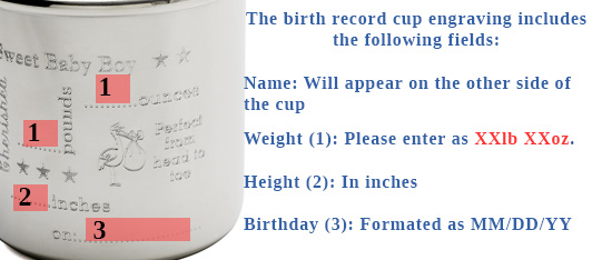 Image of engravable area on piece