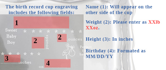 Image of engravable area on piece