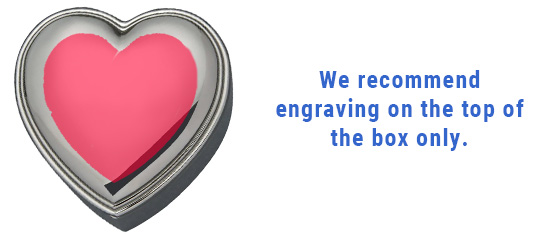 Image of engravable area on piece