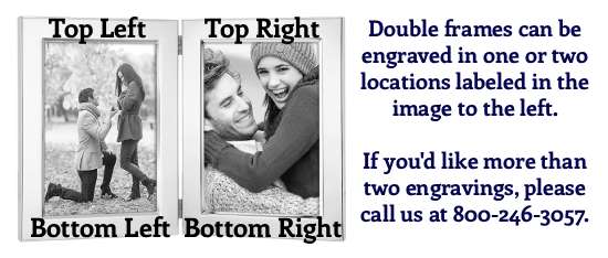 Image of engravable area on piece