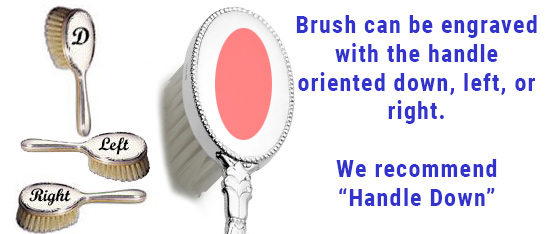 Image of engravable area on piece