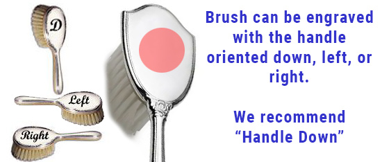 Image of engravable area on piece