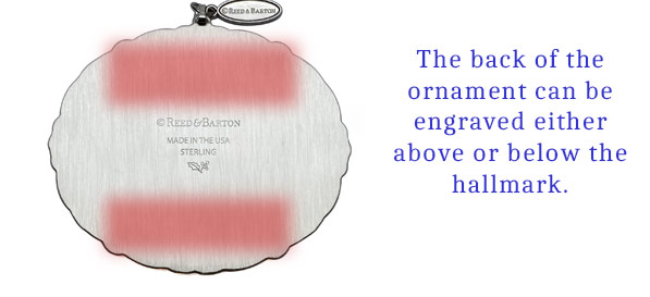 Image of engravable area on piece