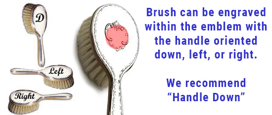 Image of engravable area on piece