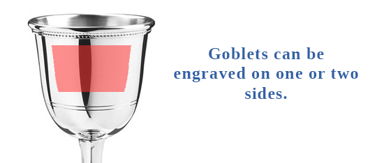 Image of engravable area on piece