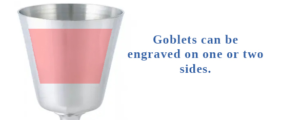 Image of engravable area on piece