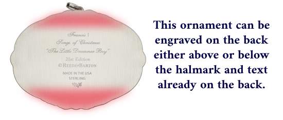 Image of engravable area on piece