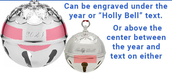 Image of engravable area on piece