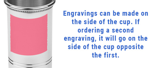 Image of engravable area on piece