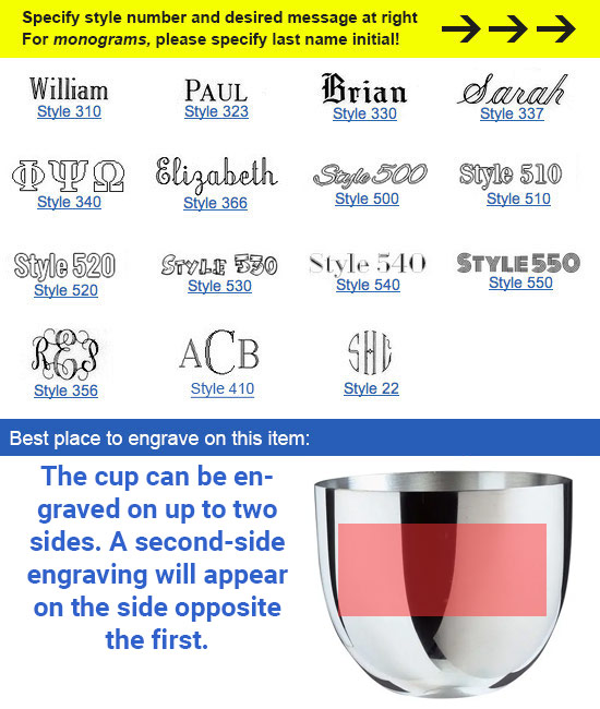 Image of engravable area on piece