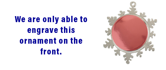 Image of engravable area on piece