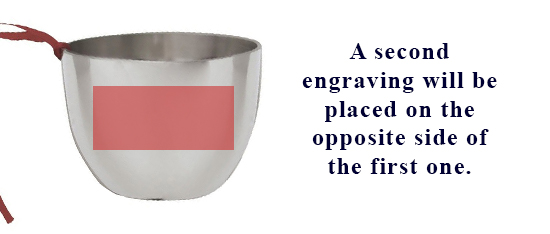 Image of engravable area on piece