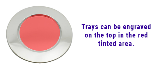 Image of engravable area on piece