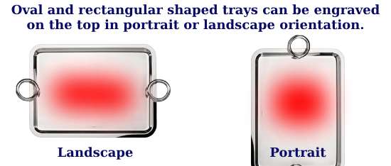 Image of engravable area on piece