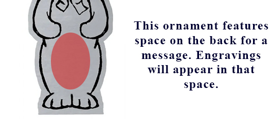 Image of engravable area on piece