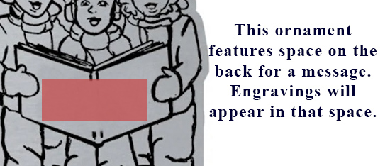 Image of engravable area on piece