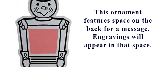 Image of engravable area on piece