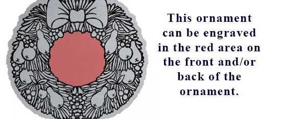 Image of engravable area on piece