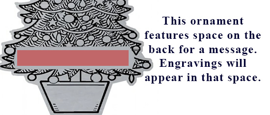 Image of engravable area on piece