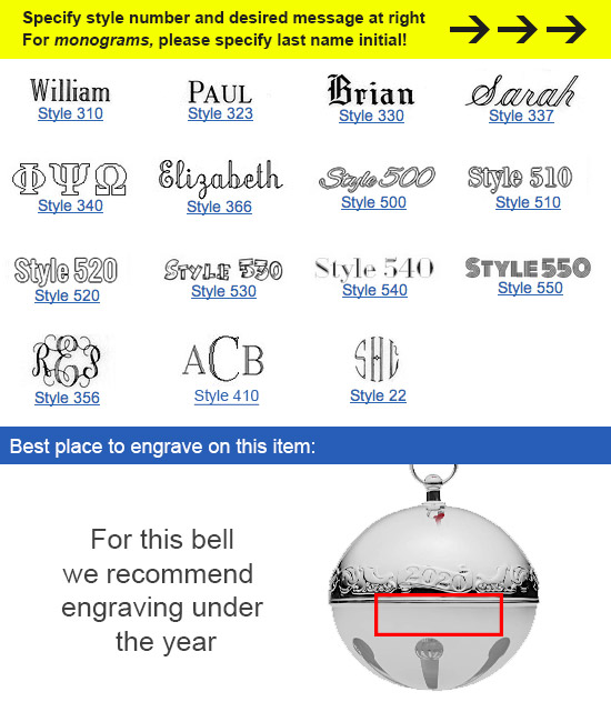 Image of engravable area on piece