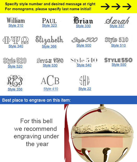 Image of engravable area on piece